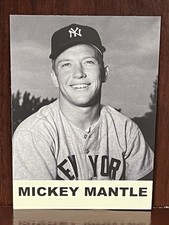 1988 Baseball Card Kingdom Mickey Mantle Promo Card #7