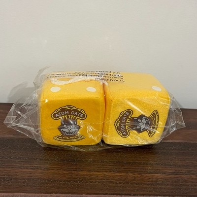 Fallout Loot Crate Atom Cats Fuzzy Dice NEW