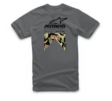 Alpinestars Tactical Mens Short Sleeve T-Shirt Charcoal 482-71037M SIZE M