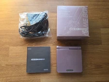 Nintendo Gameboy Advance SP Handheld Pearl Pink (AGS-001) CIB US SELLER