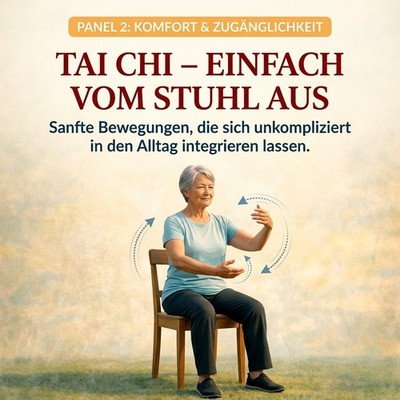 Schmerzfrei & beweglich   Tai Chi im Sitzen Senioren NEUE VERSION / E-BOOK