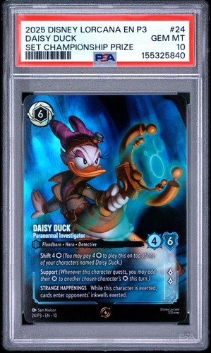Daisy Duck - Paranormal Investigator graded PSA 10 for sale on eBay