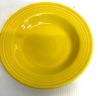 4 VTG  Original Fiesta Pottery Homer Laughlin  Soup Bowls  2 Blue 2 Yellow