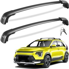 Tuyoung TY4-A102 300lb Lockable Aluminum Roof Rack Bars Kia NIRO 2023-2026