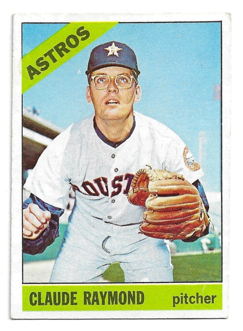 1966 Topps #586 Claude Raymond, Houston Astros