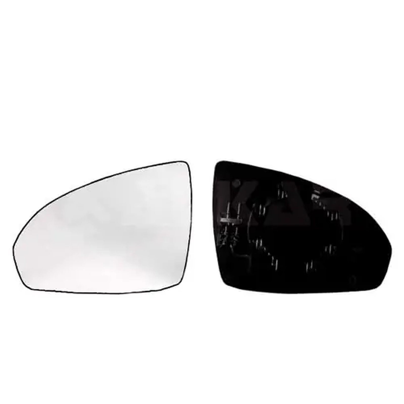 ORIGINAL® Alkar Spiegelglas, Außenspiegel Links, konvex für Smart FORTWO