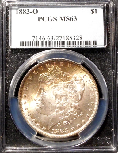 1883-O  Morgan Dollar - PCGS MS63