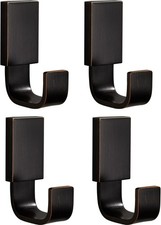Bronze Towel Hooks Bathroom Robe Hooks Oil Rubbed Bath Farmhouse Square Coat