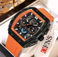 Mens Luxury Watch Chronograph Waterproof Luminous Fashion Sports Military OFNS