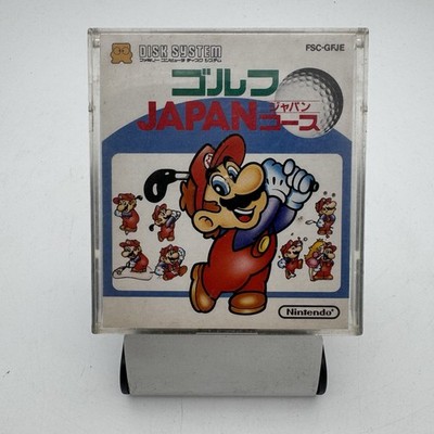 Nintendo Famicom Disk System MARIO GOLF JAPAN COURSE 1987 getestet & funktion...