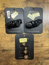 Kristin Ess Hair Accessories Lot Baubles & Barrettes New
