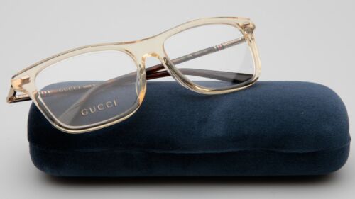 NEW GUCCI GG0519O 008 EYEGLASSES FRAME 55-17-140mm B40mm Italy - Afbeelding 1 van 10