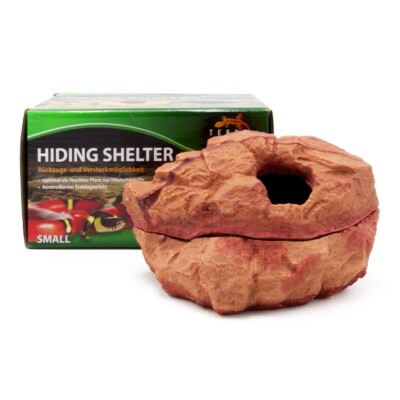 Hiding Shelter small red canyon - Terrarium Versteck und Höhle zur Eiablage