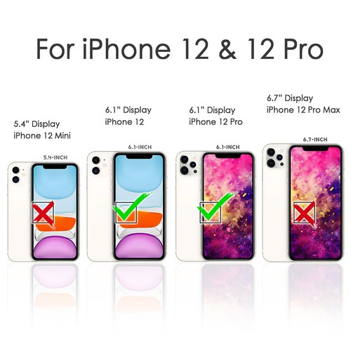 ( For iPhone 12 ) Back Case Cover AJ13185 Leaf - Picture 6 of 6