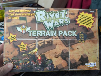 3D TERRAIN PACK Expansion for RIVET WARS Eastern Front  100% COMPLETE 2015