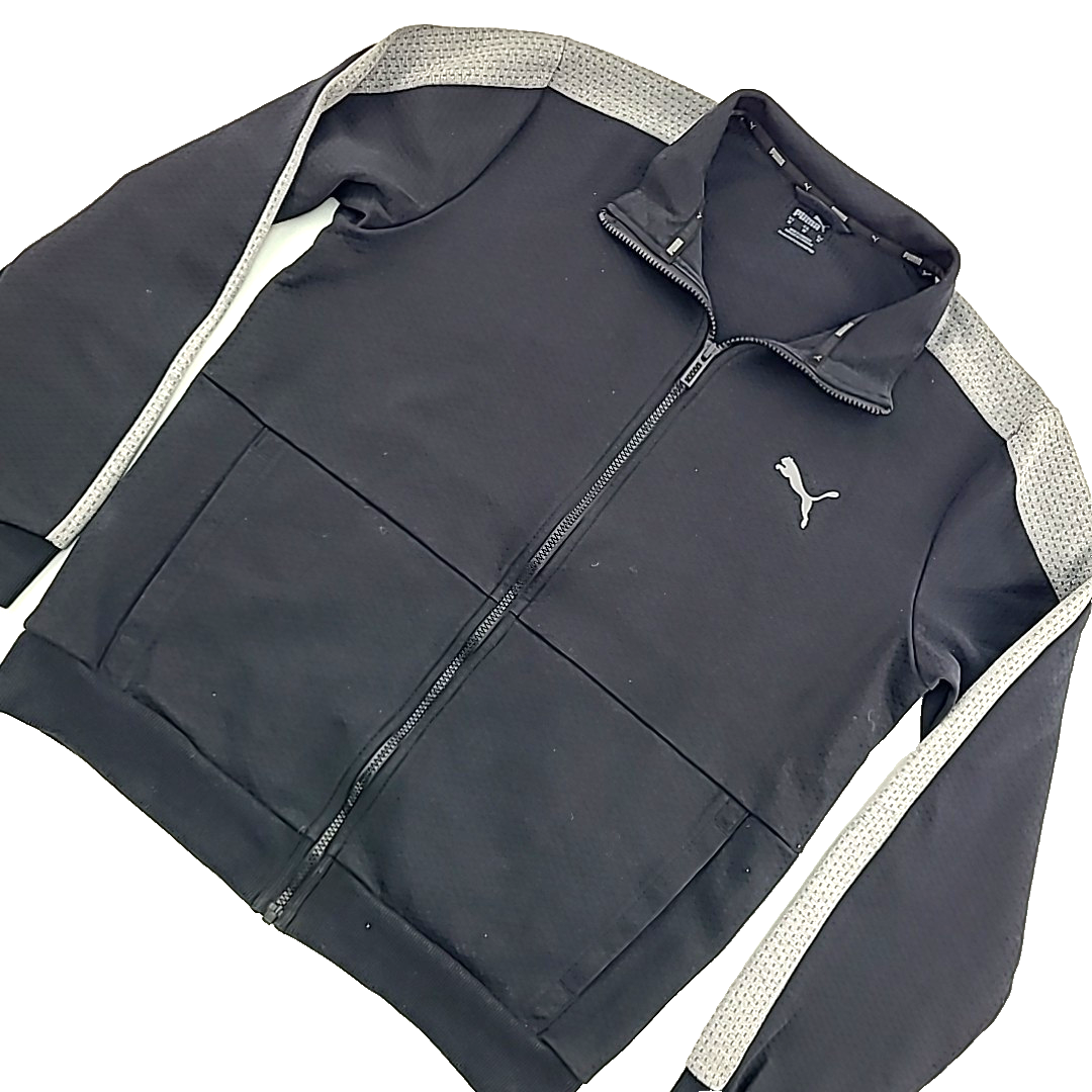 Puma Men's Medium SE Way 1 DE-91074 Herzogenaurach Black & Gray