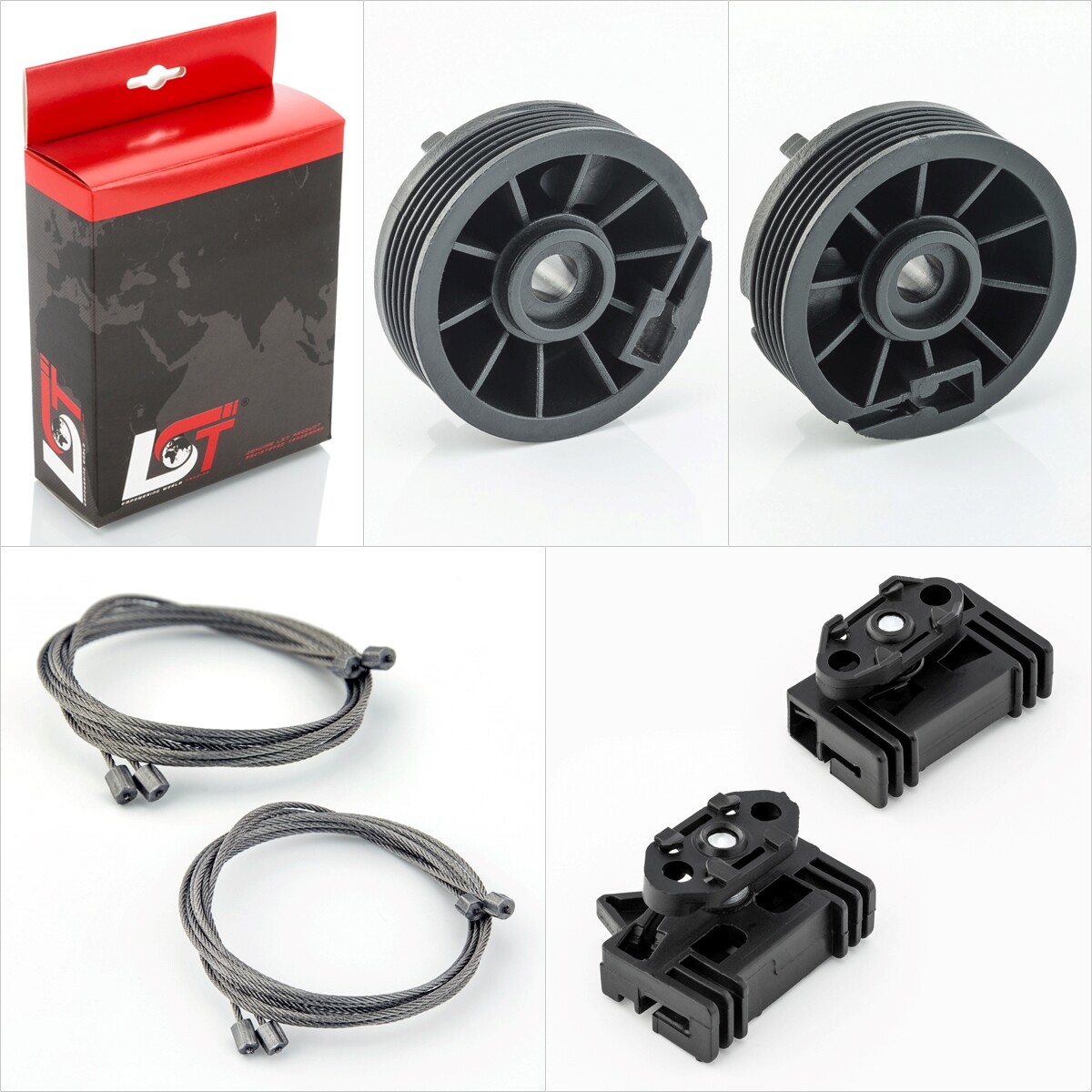 Window Regulator Repair Kit Rear Left & Right For Opel Meriva A 2003-2010