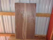 2 PC WALNUT LUMBER WOOD KILN DRIED BOARDS 33 3/4"X 9 9/16"X 7/8" LOT 1135R FLAT