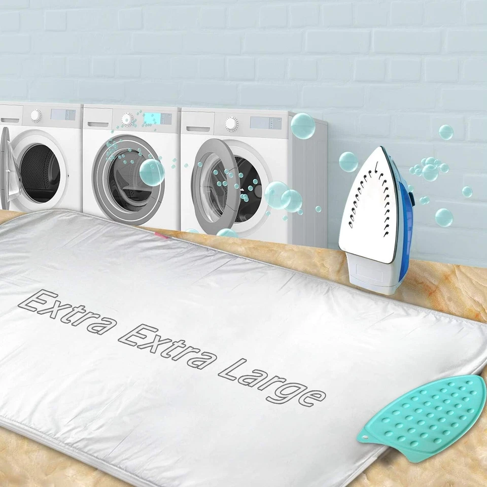 Thickened 32x55 Inch Ironing Blanket - Perfect for Tabletop and Countertop Use - Image 3 of 4