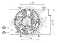Diederichs LüFter MotorküHlung FüR Ford Fiesta VI B-Max Ecosport DCL1110