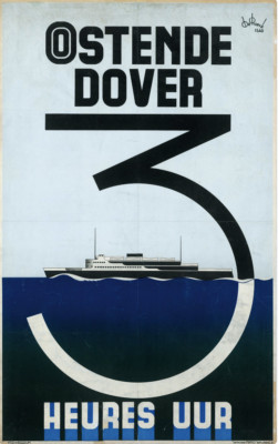 poster poster ostende dover belgien
