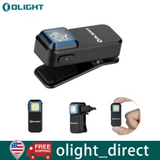Olight Oclip Clip Light Battery Super Mini Rechargeable with White and Red Light