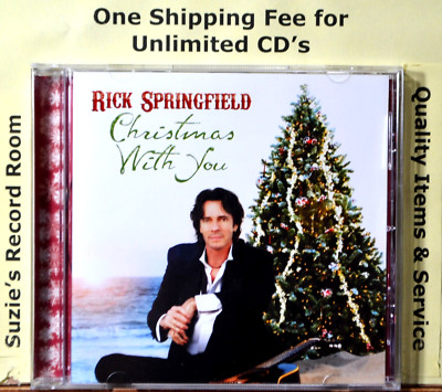 CD Rick Springfield Christmas with You EX+++ NICE COPY Bonus Track -White Xmas