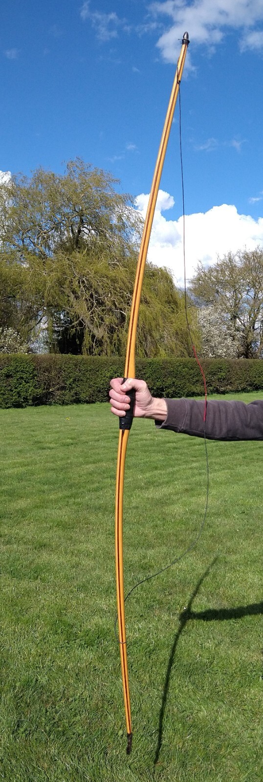 English Bickerstaffe longbow 45lbs28" trilaminate horn nocks eBay