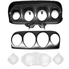 1969 Mustang Dash Instrument Bezel Lenses Trim Plate Standard Dynacorn New 1969 Mustang Dash Instrument Bezel Lenses Trim Plate Standard Dynacorn New