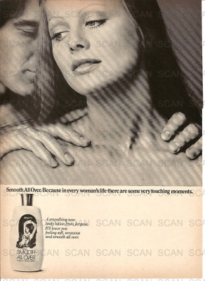 1973 Jergens Smooth All Over Lotion Vintage Magazine Ad