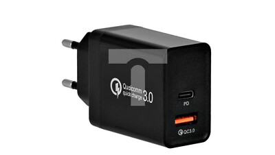 PD + USB QuickCharge 3.0 36W VA0035 Netzladegerät Vayox 