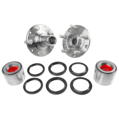 2 x Rear Wheel Bearing Hubs for Subaru Impreza GF 2.0L EJ20E 1996~1998 FWD