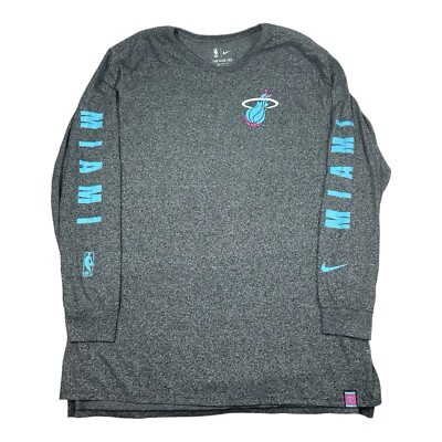 Nike Miami Vice T Shirt Heat Nike Men's 2024-25 City Edition Vice