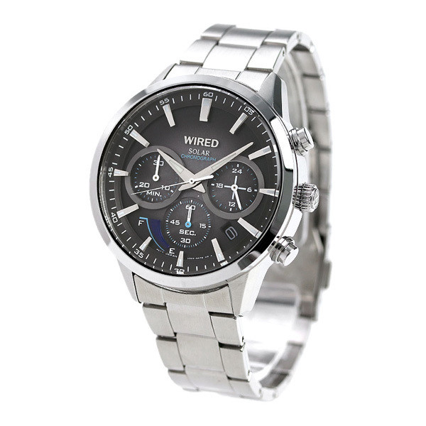 wired solar chronograph