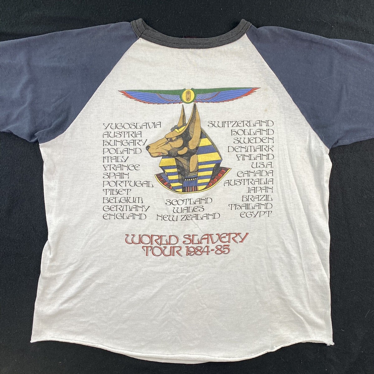 激レア！パキ綿 ヴィンテージ Tシャツ アイアンメイデン パワースレイブ 激レア！パキ綿 ヴィンテージ Tシャツ アイアンメイデン パワー