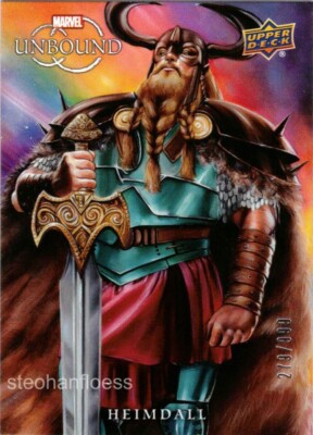 2022 Upper Deck Marvel Unbound Week #71 Heimdall /999 Fred Ian LeRoy