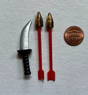 Knife & arrows loose Shaft Youngblood 1997 Awesome Toys Liefeld Image weapons
