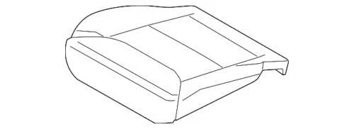 Genuine Ford Cushion Cover MB5Z-7862900-FB