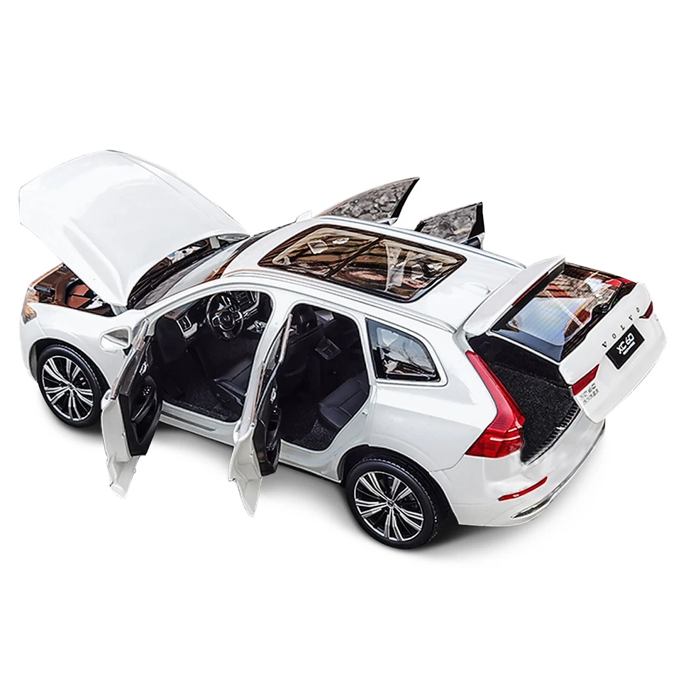 1:18 Scale Volvo XC60 2022 Diecast Model Car Toy Gift Collection Door Open - Image 3 of 4