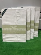 Laura Ashley Heidi Sheer Panel Curtains Lot Of 4 Brand New 84 X 58