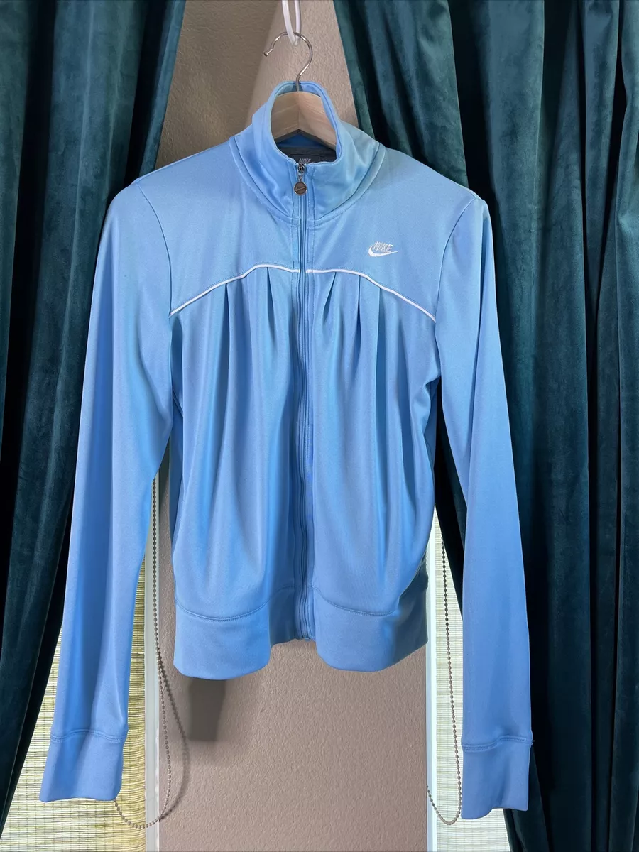 Nike baby blue jacket cheap