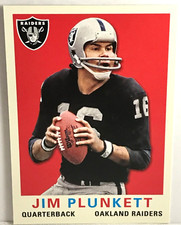 2013 Jim Plunkett Topps Archives #190. RAIDERS star QB. 2-time Superbowl Champ