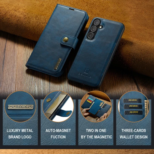 For Samsung Galaxy S25 S24 S23 Ultra A55 A35 A15 A54 Leather Wallet Card Cover - Picture 42 of 57