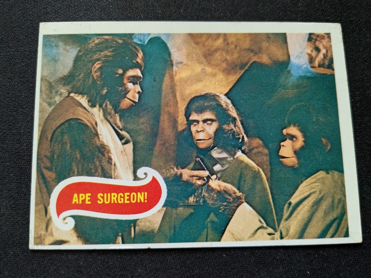 1969 Topps Planet of the Apes Card # 18 Ape Surgeon! (EX) | eBay
