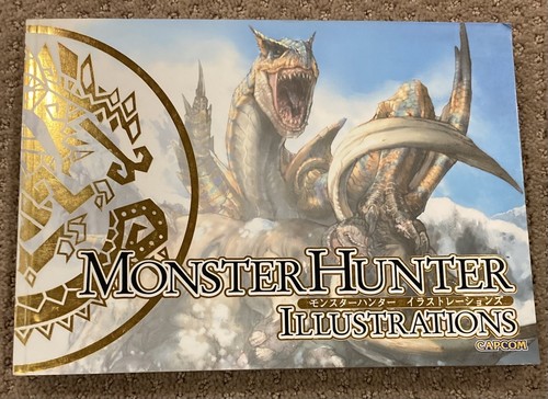 Monster Hunter Illustrations Art Book ENGLISH USA Limited Edition