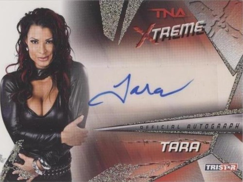 RARE 2010 Tri Star TNA NEW ERA SP TARA AUTO! Wrestling Diva SEE | eBay