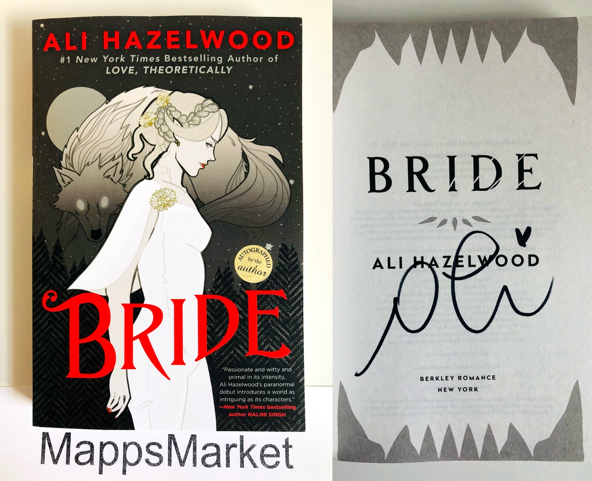SIGNED Bride by Ali Hazelwood 1st Edition/7th Printing (2024