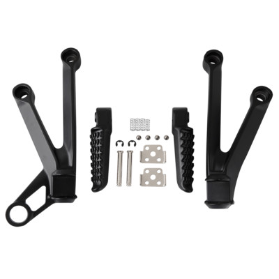 Passenger Foot Pegs Footrest Brackets Set Fit For Kawasaki Passenger Foot Pegs Footrest Brackets Set Fit For Kawasaki