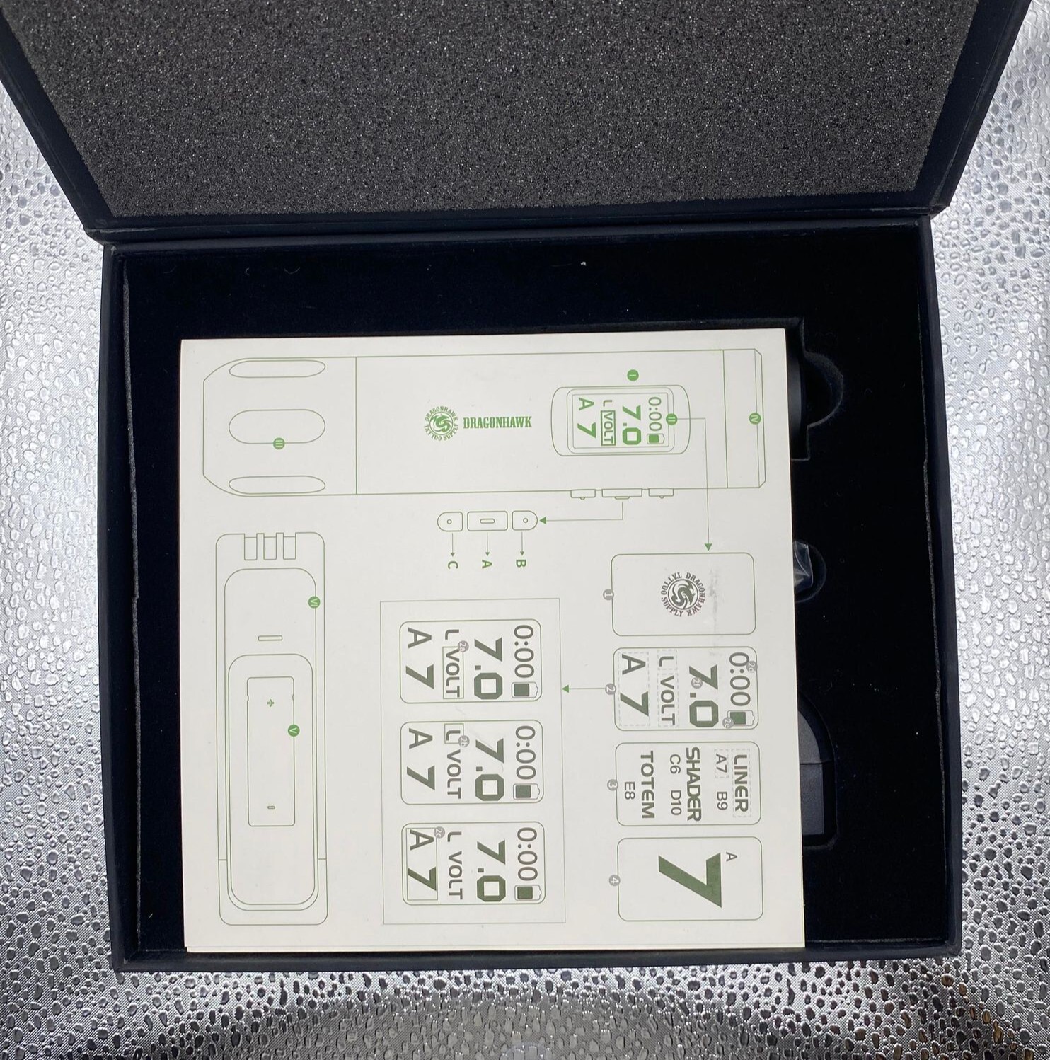 Dragonhawk X7 Tattoo Pen Machine Wireless Rotary Tattoo Gun Smart eBay