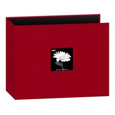 Pioneer 3-Ring Fabric Album 12"X12" - Red